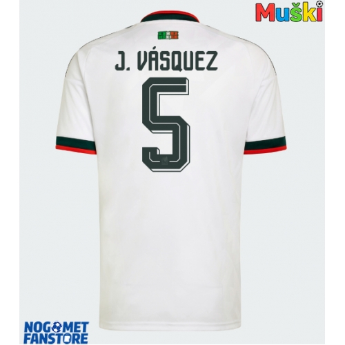 Meksiko Johan Vasquez #5 Gostujuci Dres SP 2026 Kratak Rukav